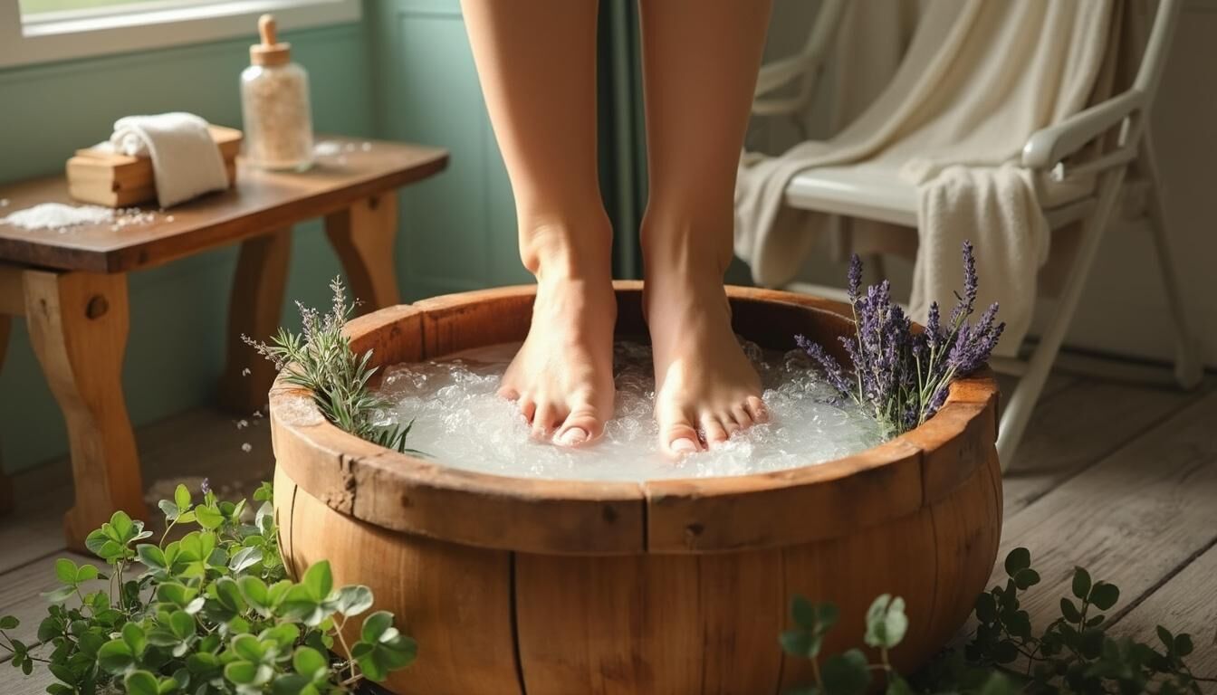 Découvrez les bienfaits d'un bain de pied au bicarbonate ! Apprenez des recettes simples et des astuces pratiques pour soulager vos pieds et profiter d'une expérience relaxante à domicile.