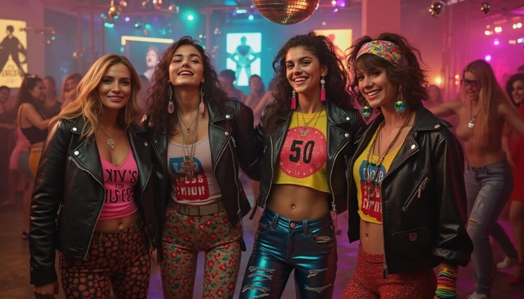 Découvrez comment recréer le look emblématique des années 80 pour vos soirées tendances. Explorez des conseils sur les vêtements, les accessoires et le maquillage pour briller sur la piste de danse avec style.