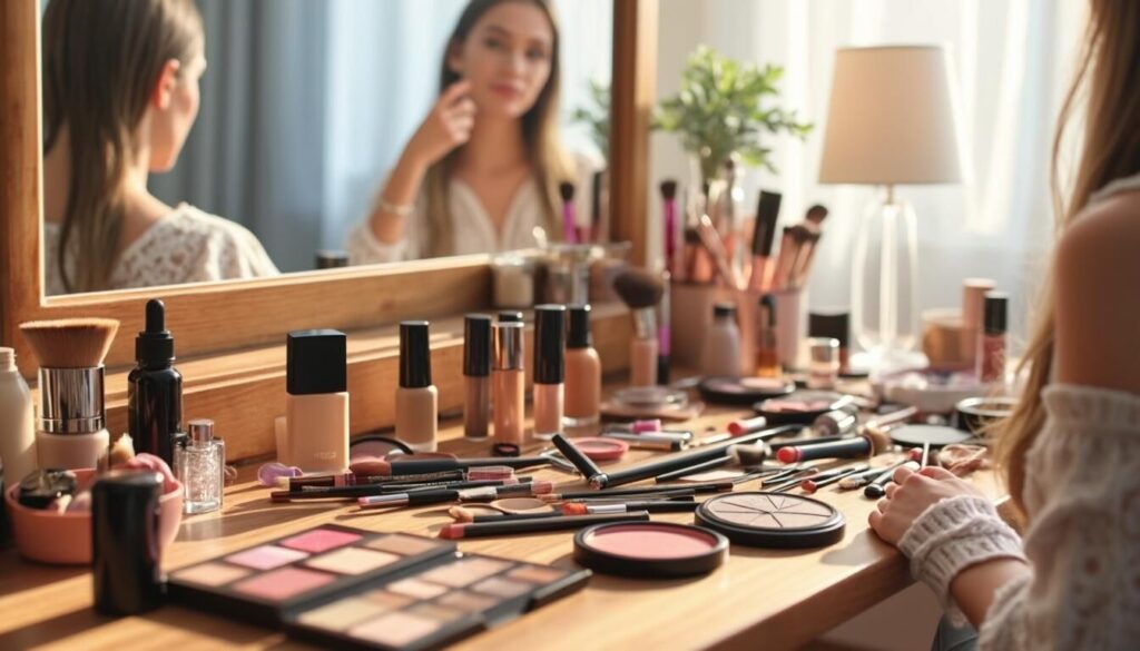 Découvrez les étapes clés pour un maquillage du visage impeccable : préparation de la peau, choix des produits adaptés et techniques de maquillage pour un teint parfait et naturel.