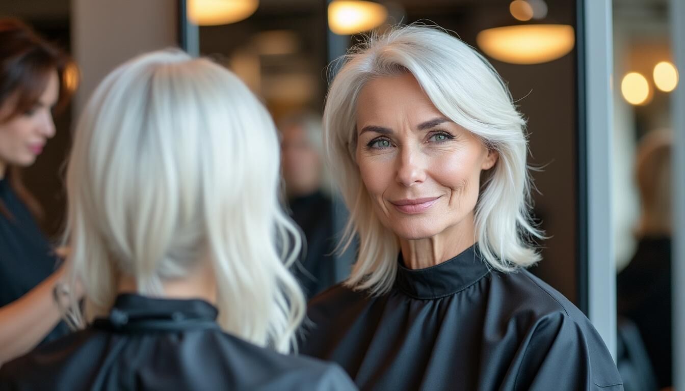 Découvrez les conseils de professionnels pour réussir un balayage sur cheveux blancs et obtenir un résultat naturel et lumineux. Astuces, techniques et recommandations pour sublimer votre chevelure !