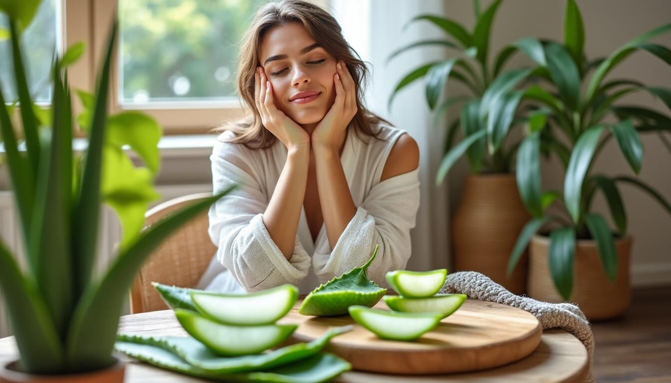 Découvrez comment appliquer l’aloe vera sur le visage en toute sécurité grâce à nos étapes simples et recommandations. Profitez de ses bienfaits naturels pour une peau éclatante et apaisée !