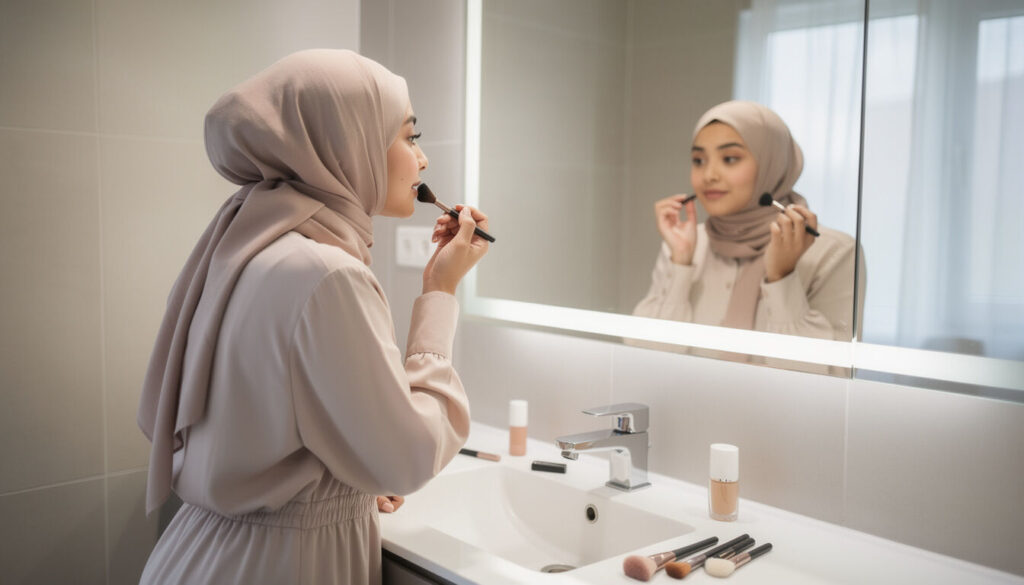 Découvrez des conseils pratiques et précautions essentielles pour se maquiller pendant le Ramadan tout en respectant les traditions et en prenant soin de votre peau.