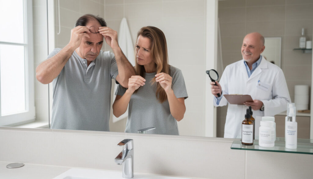 Découvrez les principales causes de la chute de cheveux et les traitements efficaces pour y remédier. Conseils pratiques pour prévenir et traiter la perte de cheveux au quotidien.